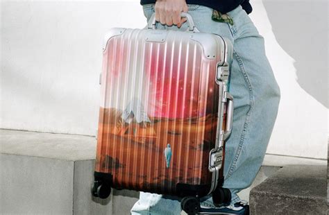 rimowa suitcase collaboration.